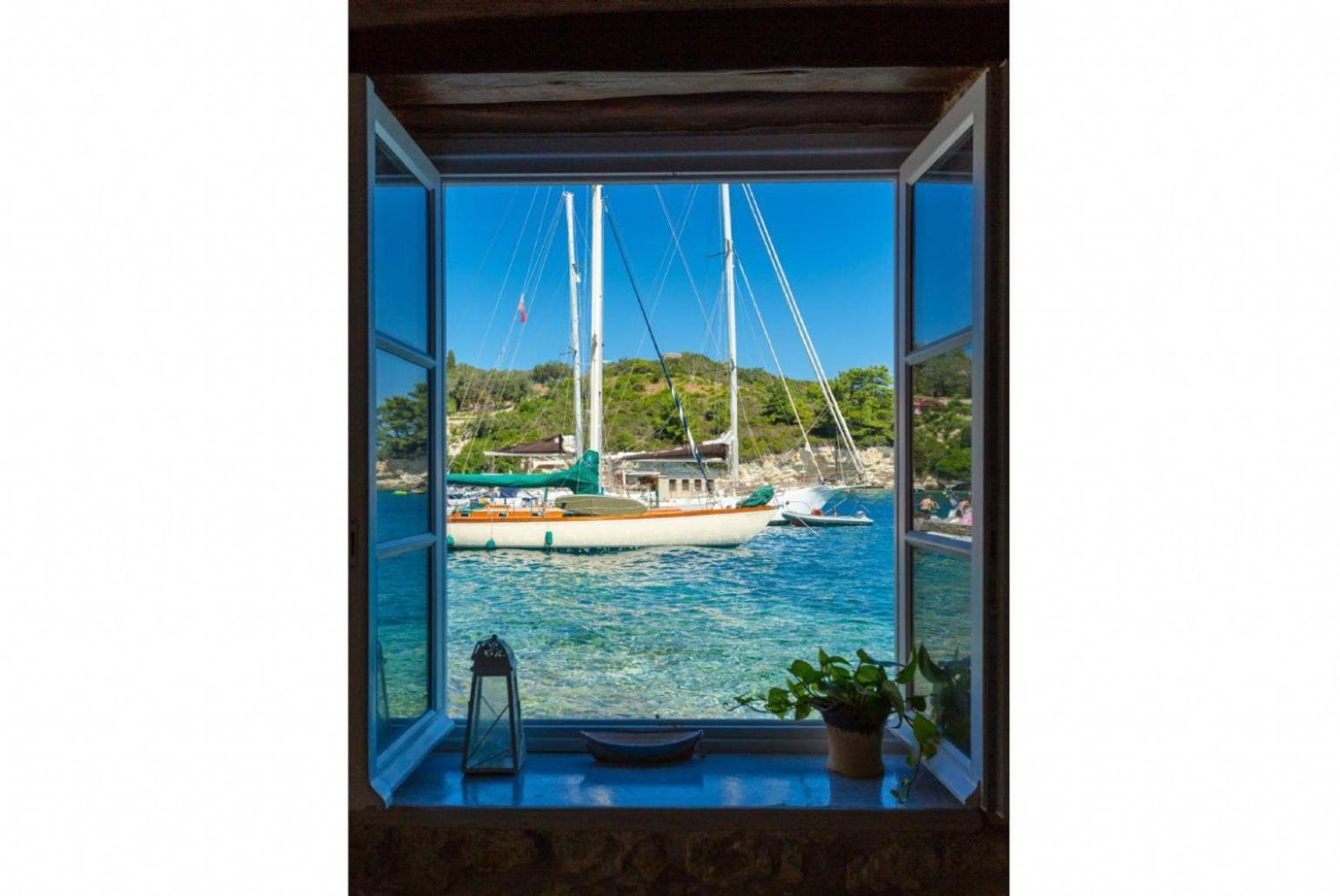 Apartamento Spiros Jetty House Longós Exterior foto